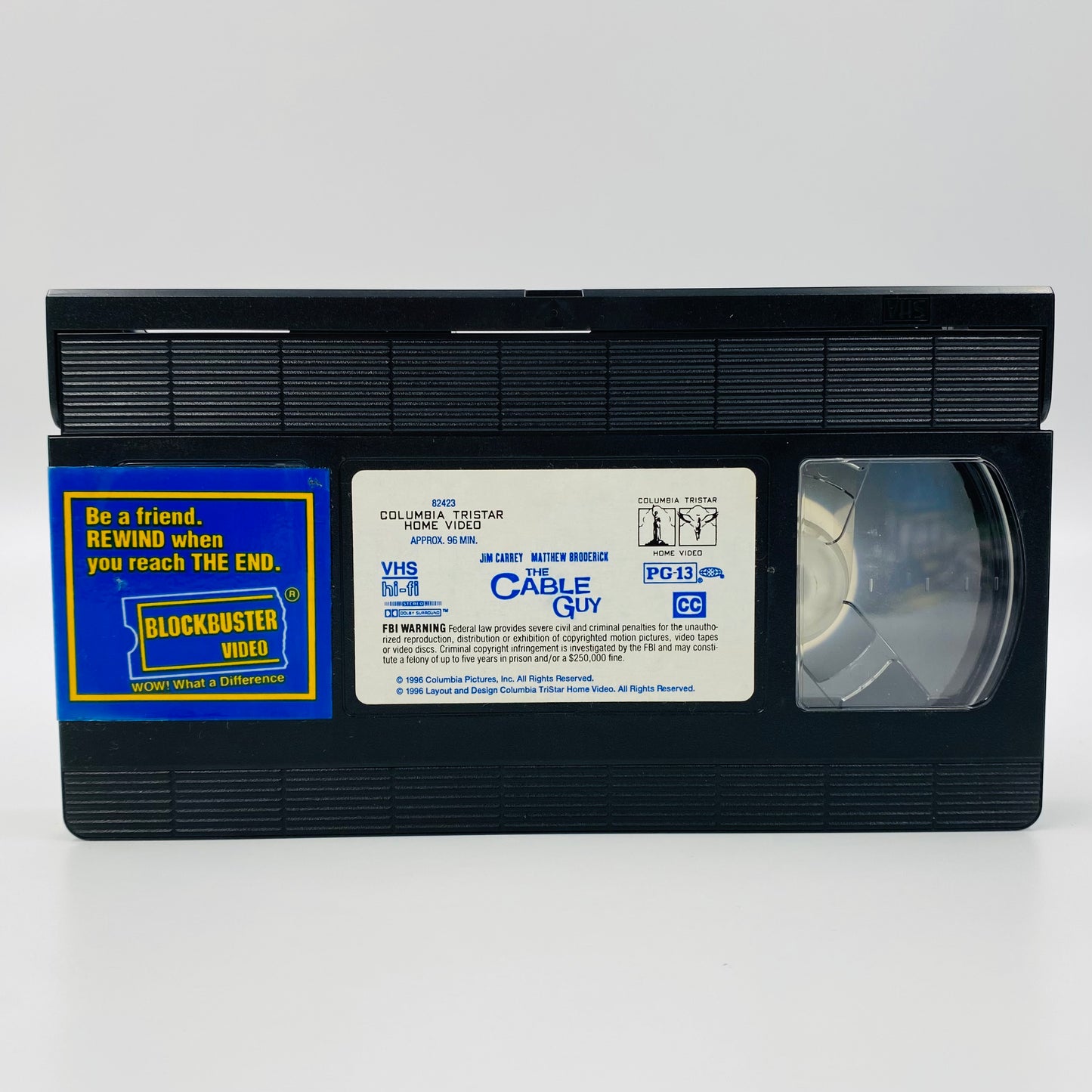 The Cable Guy VHS tape (1996) Columbia Tristar Home Video