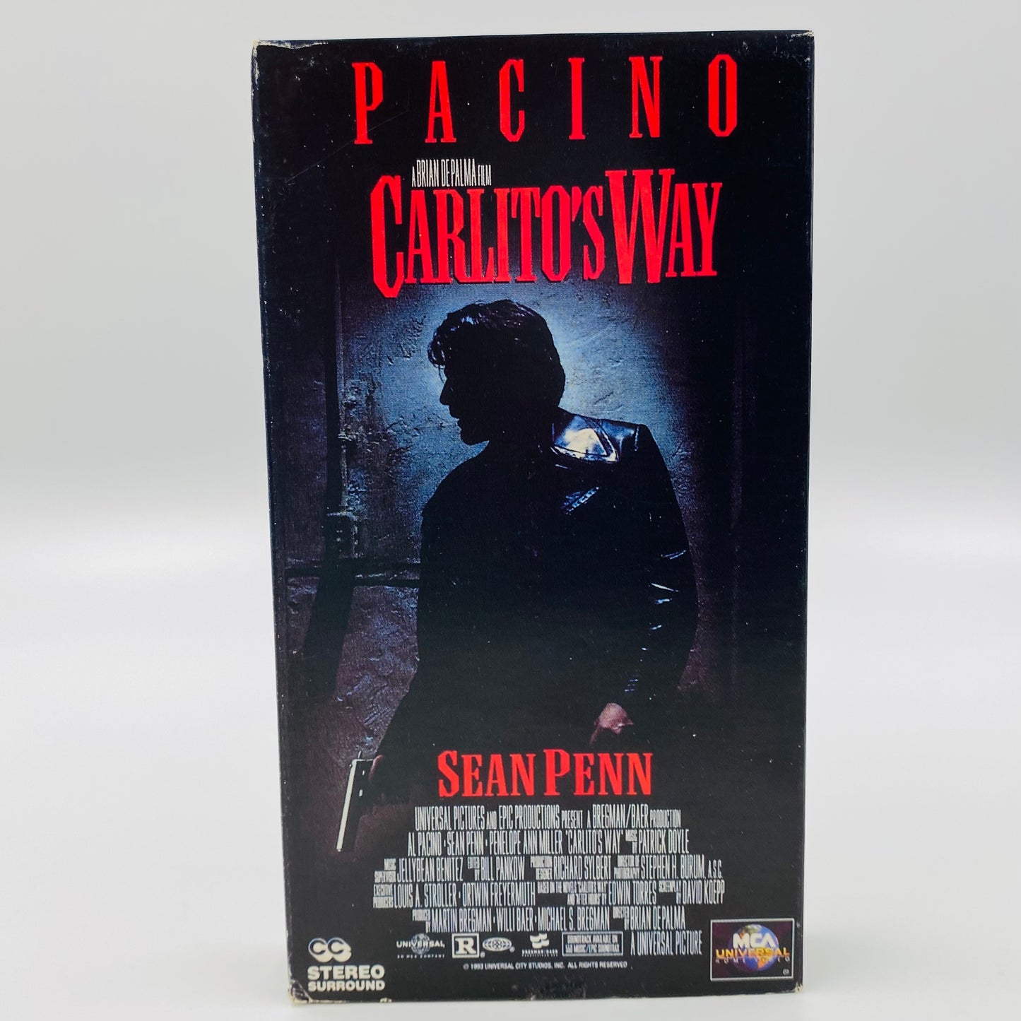 Carlito’s Way VHS tape (1994) MCA Universal Home Video