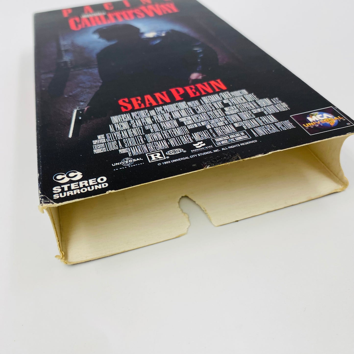 Carlito’s Way VHS tape (1994) MCA Universal Home Video