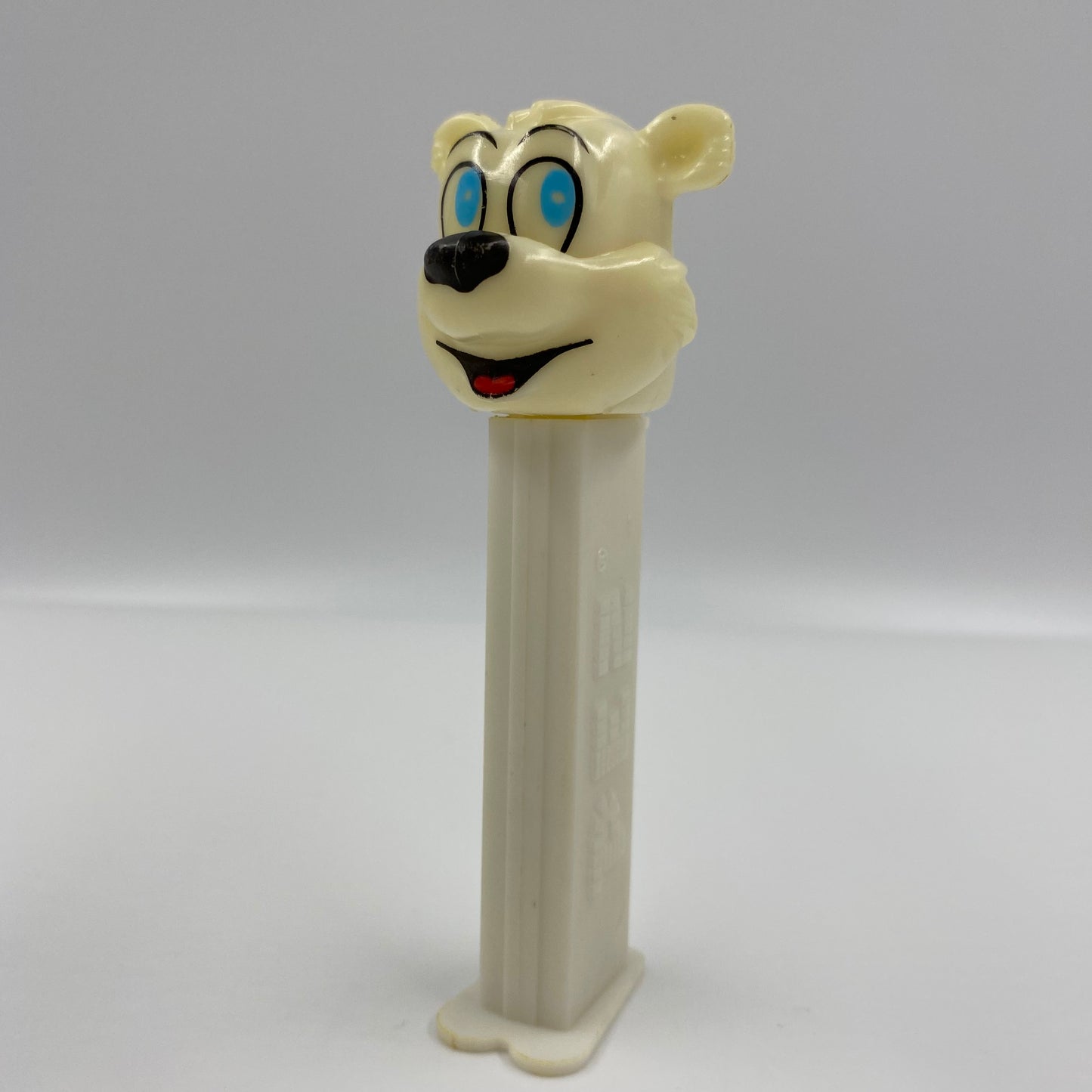 Christmas Winter Polar Bear PEZ dispenser (1999) loose