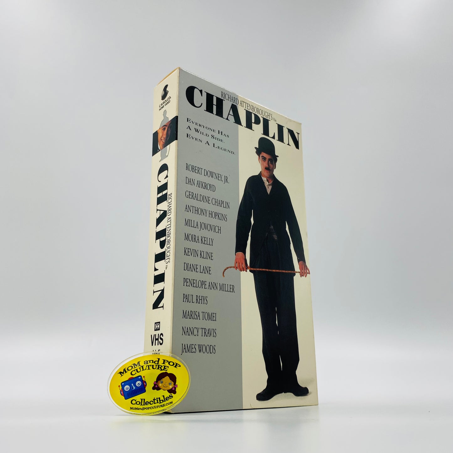 Chaplin VHS tape (1997) Carolco Home Video