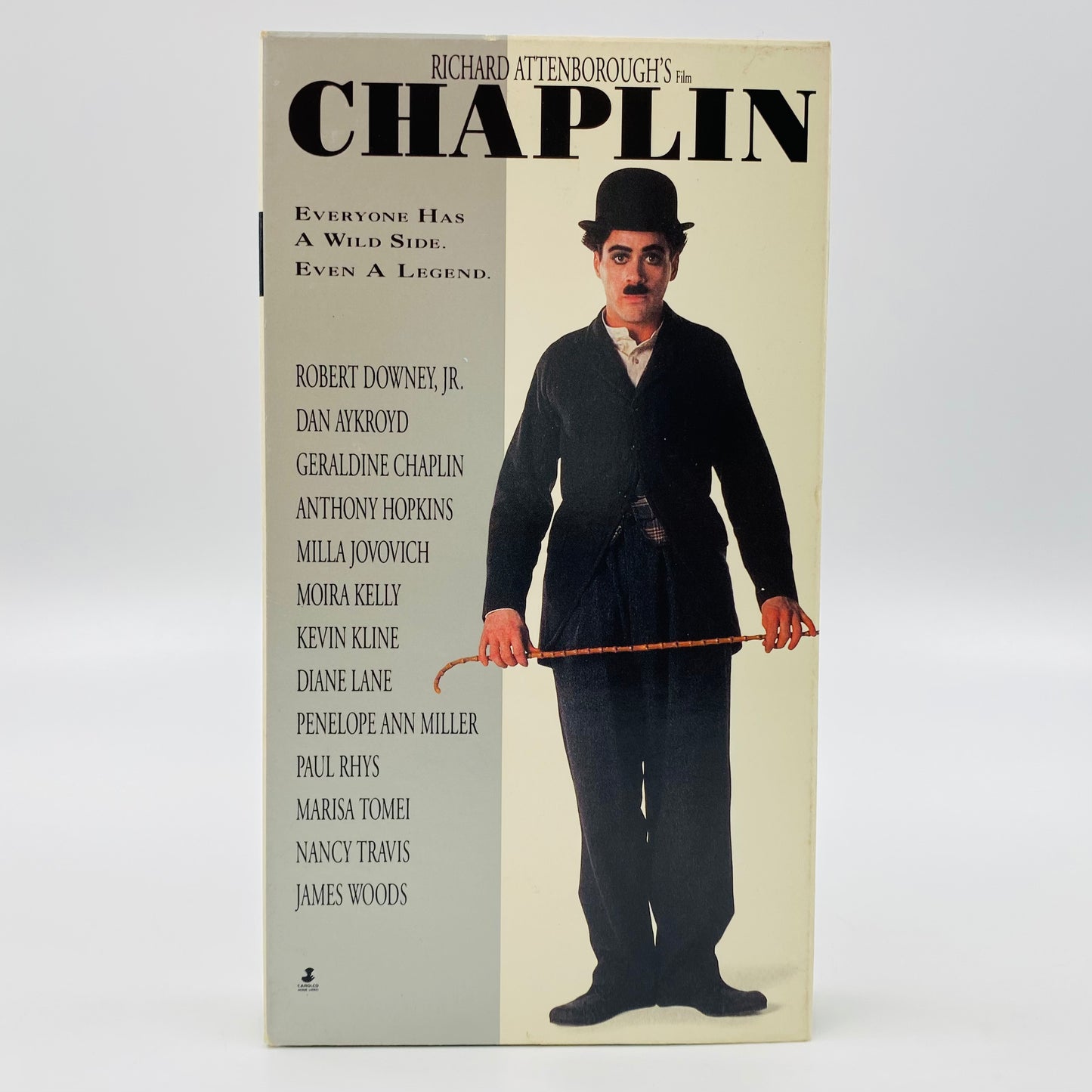 Chaplin VHS tape (1997) Carolco Home Video