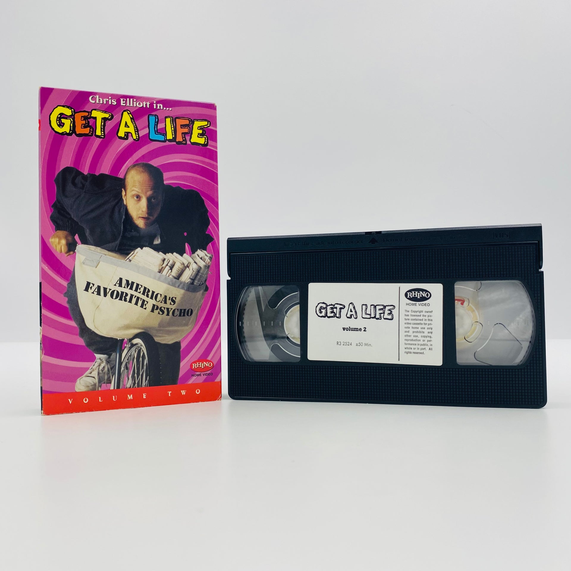 Get A Life volume 2 VHS tape (1998) Rhino Home Video – Mom and Pop