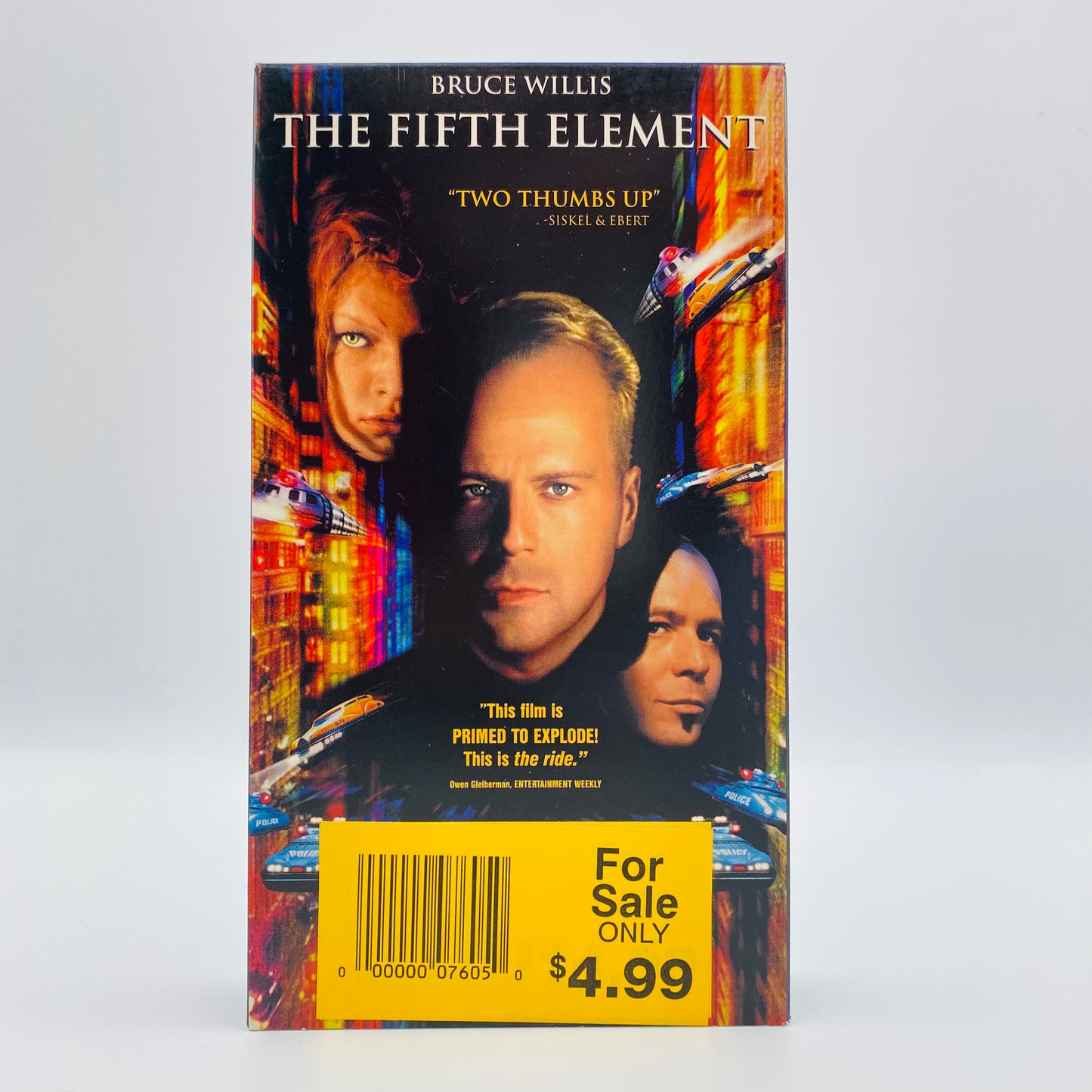 The Fifth Element VHS tape (1997) Columbia Tristar Home Video