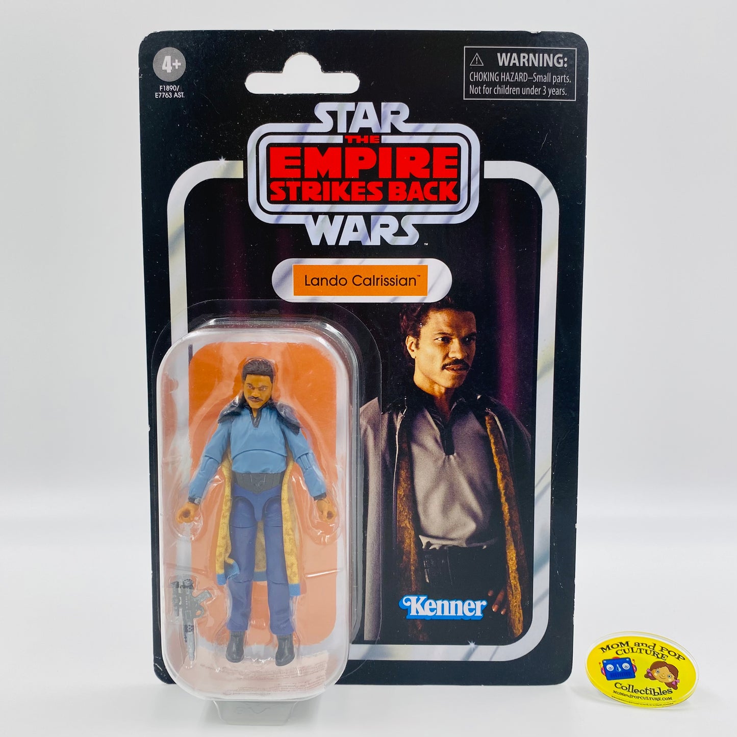 Star Wars The Vintage Collection Lando Calrissian carded 3.75” action figure (2022) Kenner (Hasbro)