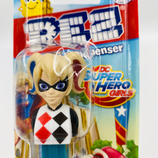 DC Super Hero Girls Harley Quinn PEZ dispenser (2017) carded 7.5 China