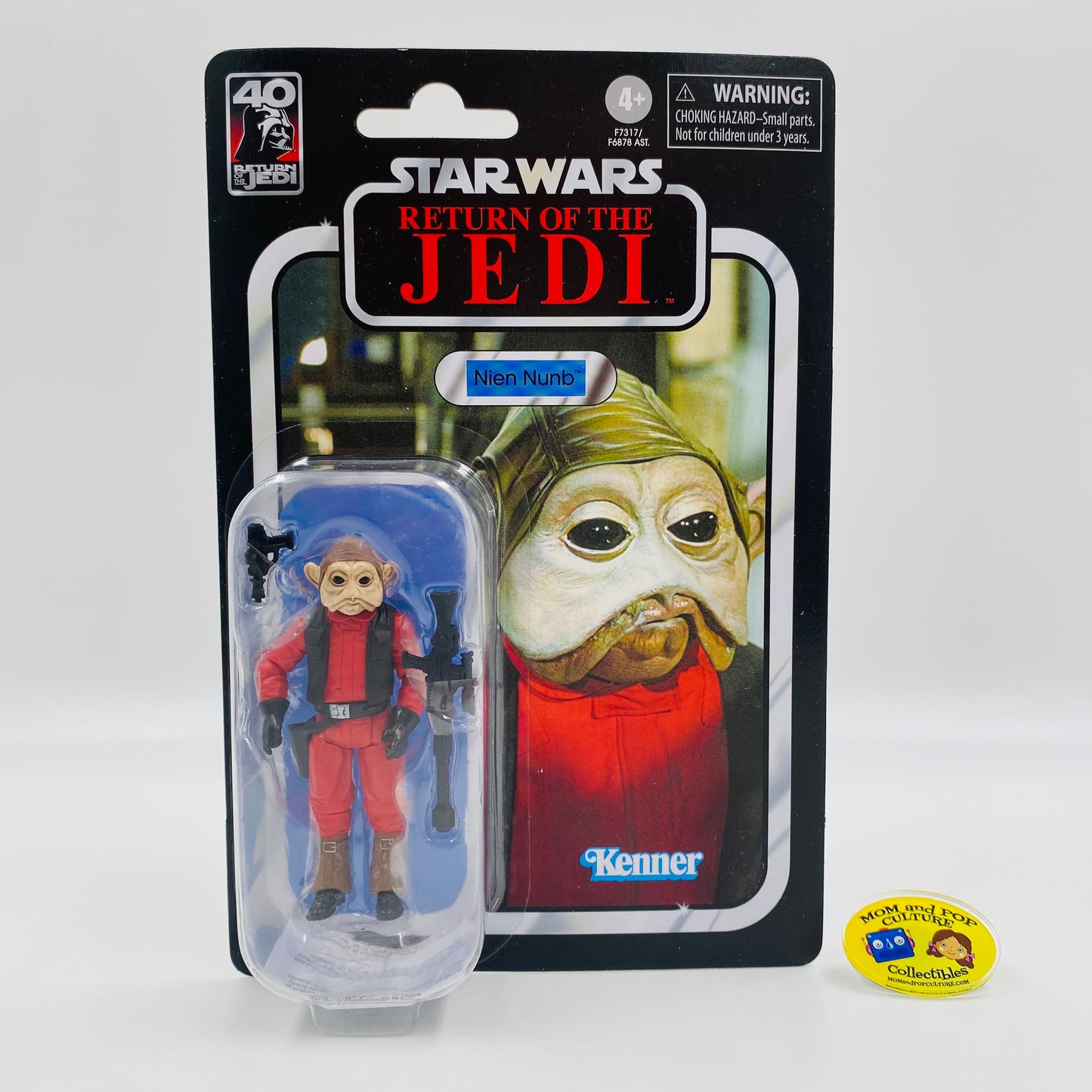 Star Wars The Vintage Collection Nien Nunb carded 3.75” action figure (2023) Kenner (Hasbro)