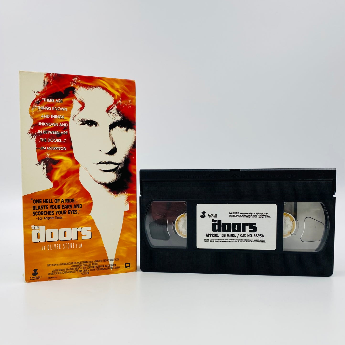 The Doors VHS tape (1991) Carolco Home Video