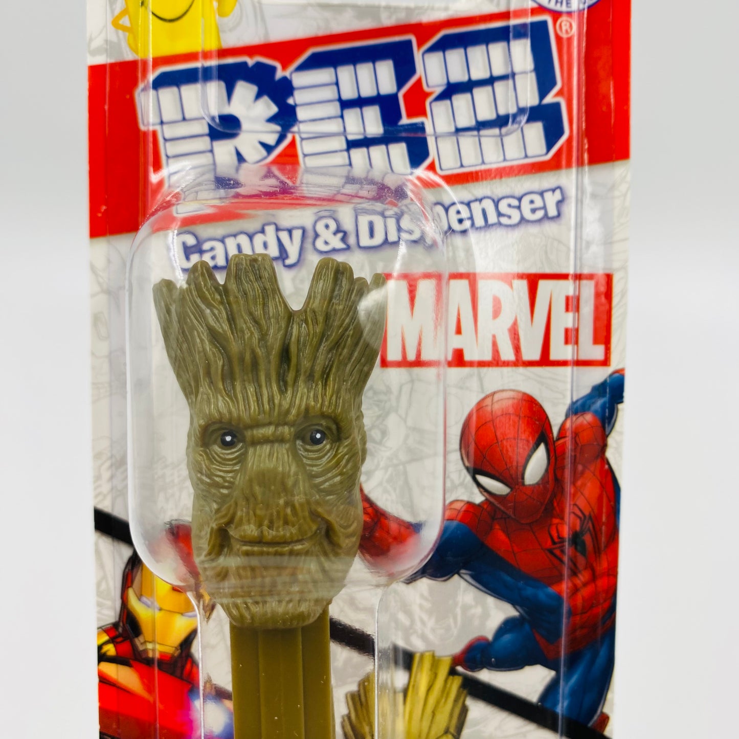 Marvel Groot PEZ dispenser (2017) carded 7.5 Hungary