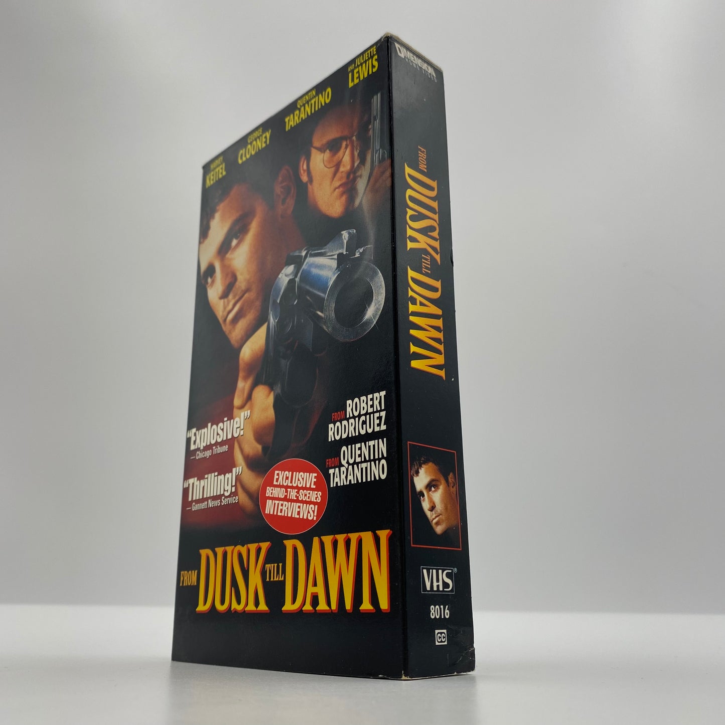 From Dusk Till Dawn VHS tape (1996) Dimension Home Video