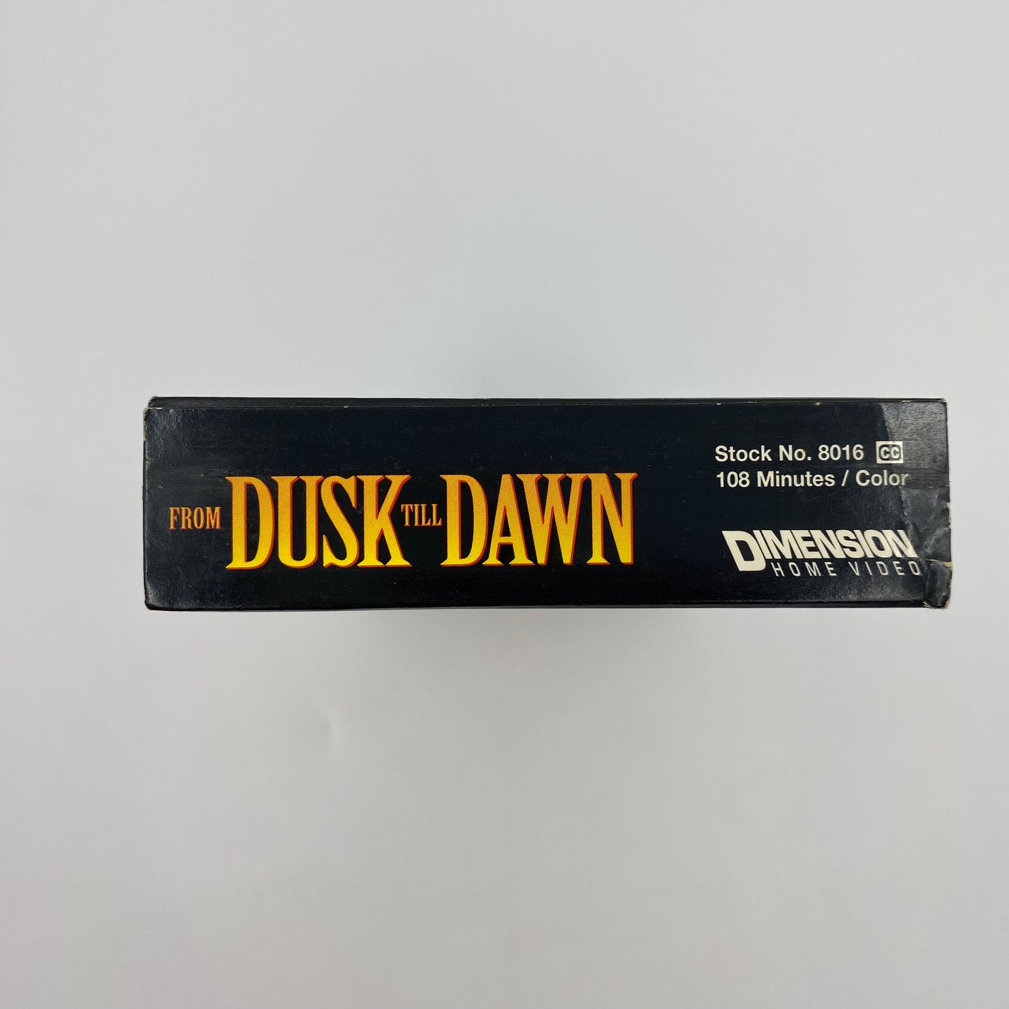 From Dusk Till Dawn VHS tape (1996) Dimension Home Video