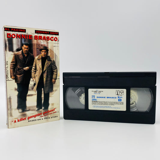 Donnie Brasco VHS tape (1997) Columbia Tristar Home Video
