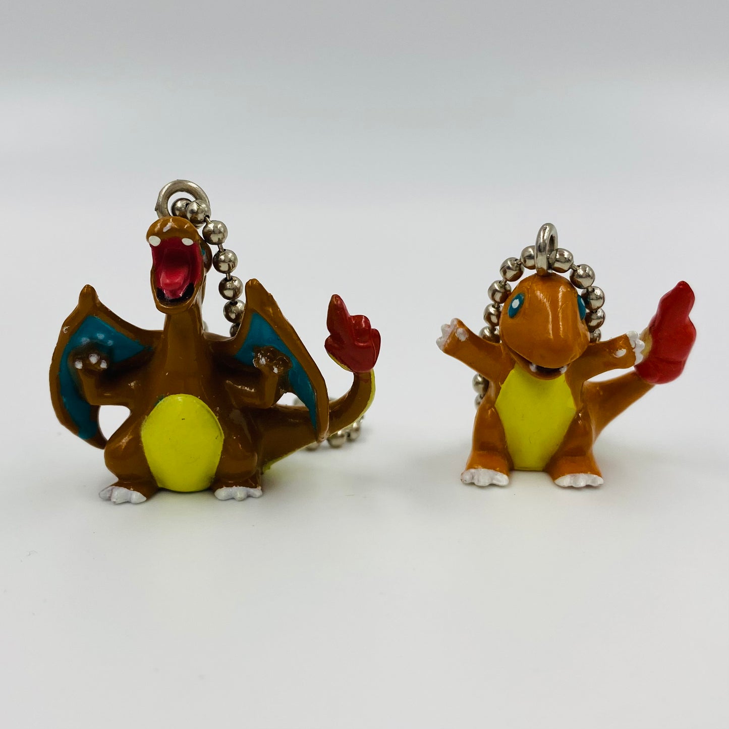 Pokemon keychain 10 piece 2" figurine set (1990's)