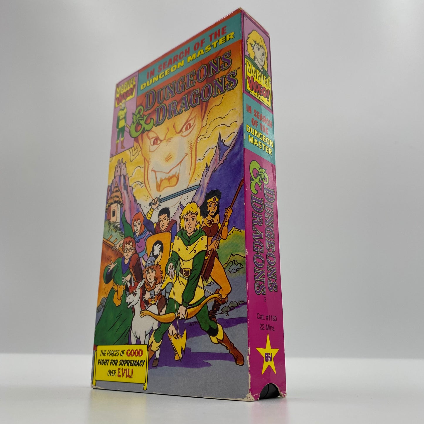 Dungeons & Dragons: In Search of the Dungeon Master VHS tape (1991) Marvel Video!