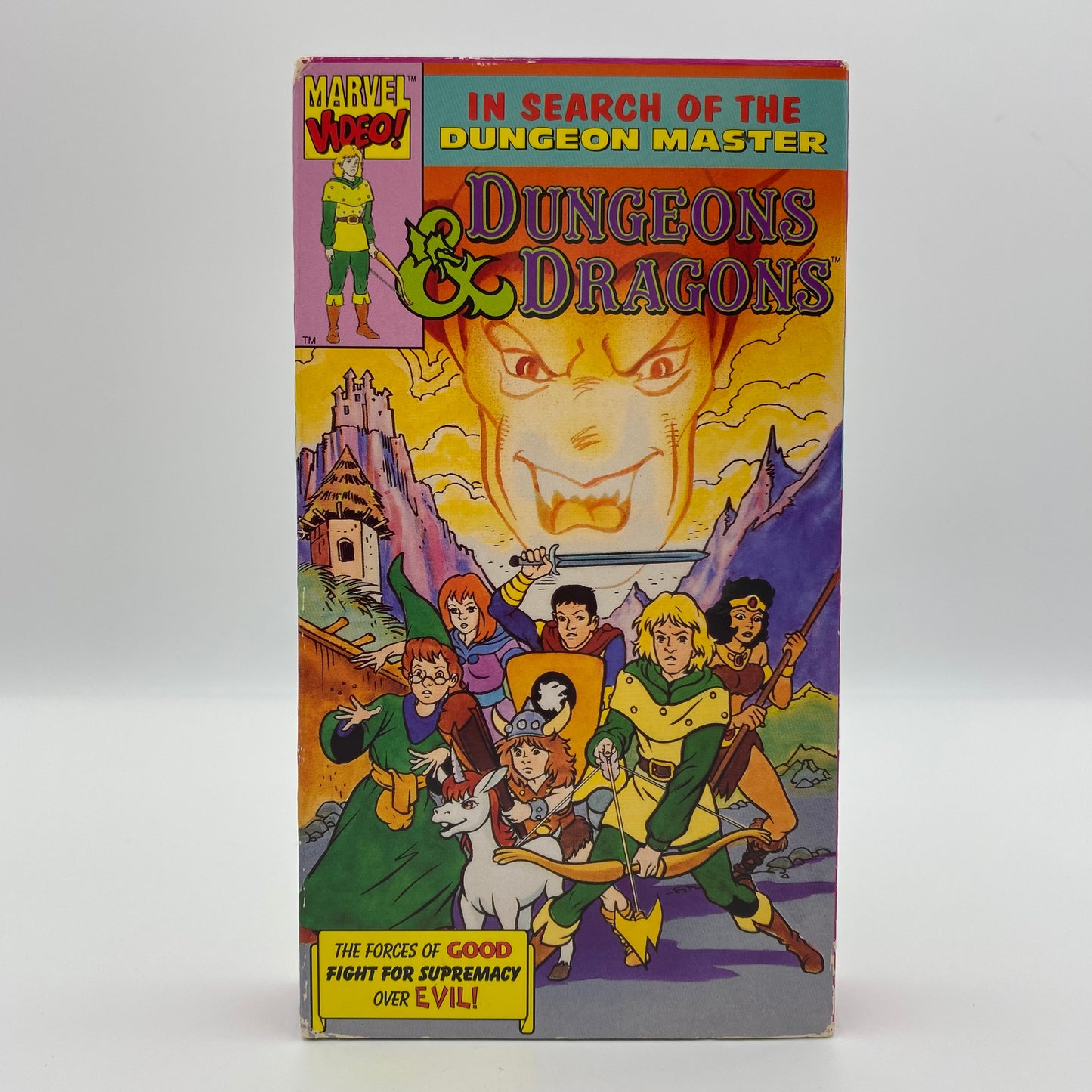 Dungeons & Dragons: In Search of the Dungeon Master VHS tape (1991) Marvel Video!