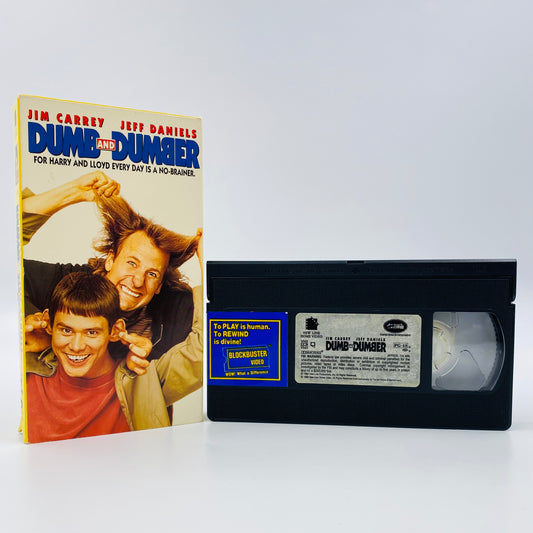Dumb and Dumber VHS tape (1995) New Line Home Video