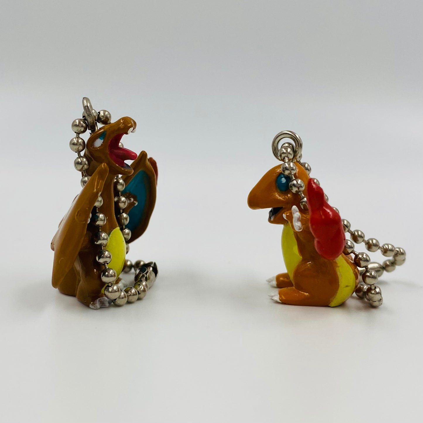 Pokemon keychain 10 piece 2" figurine set (1990's)