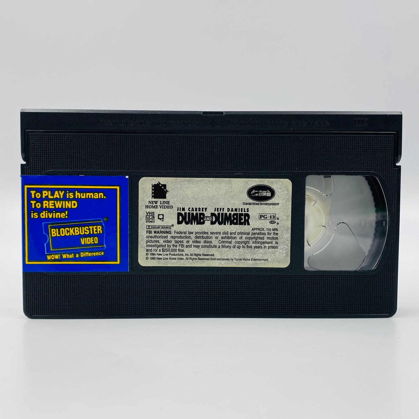 Dumb and Dumber VHS tape (1995) New Line Home Video