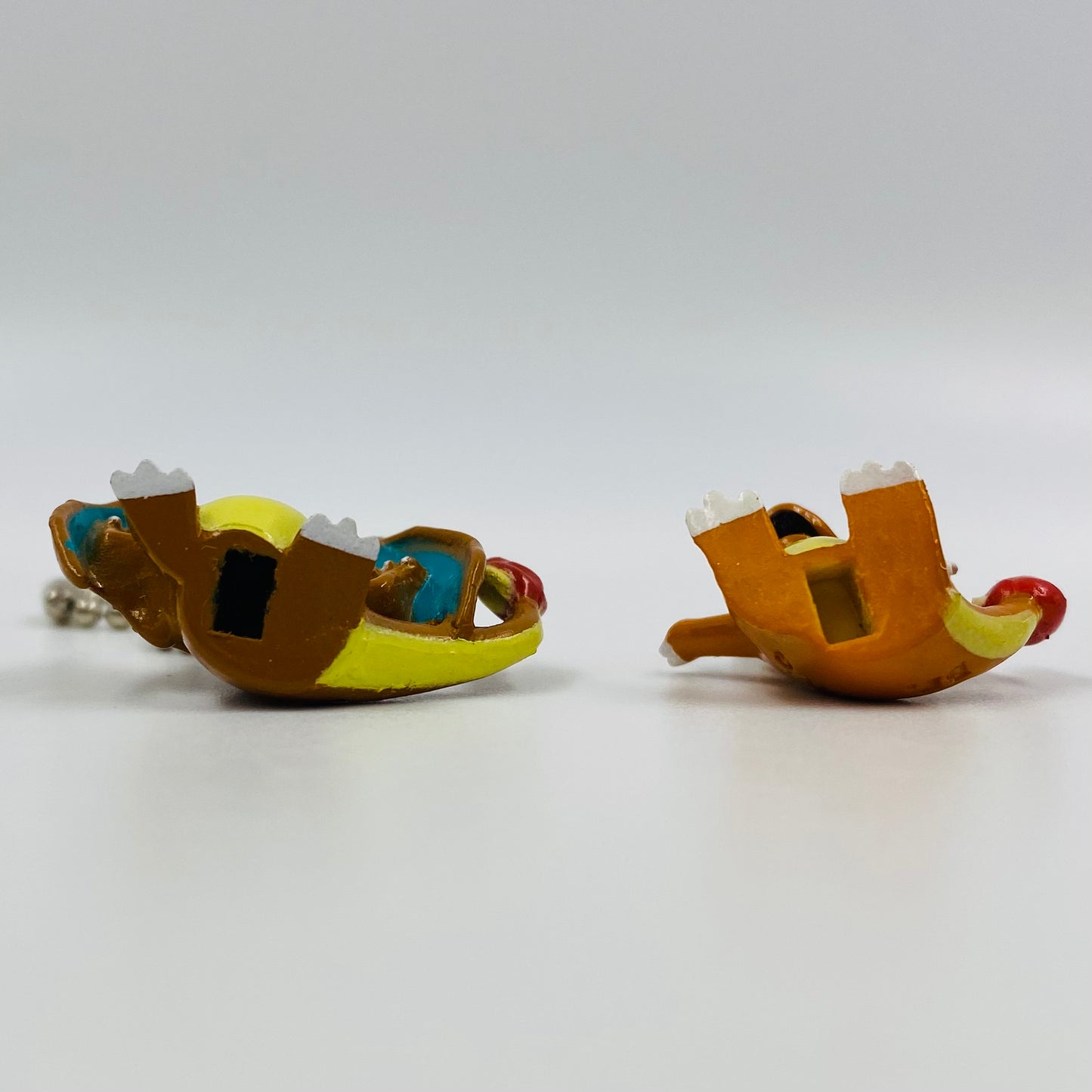 Pokemon keychain 10 piece 2" figurine set (1990's)
