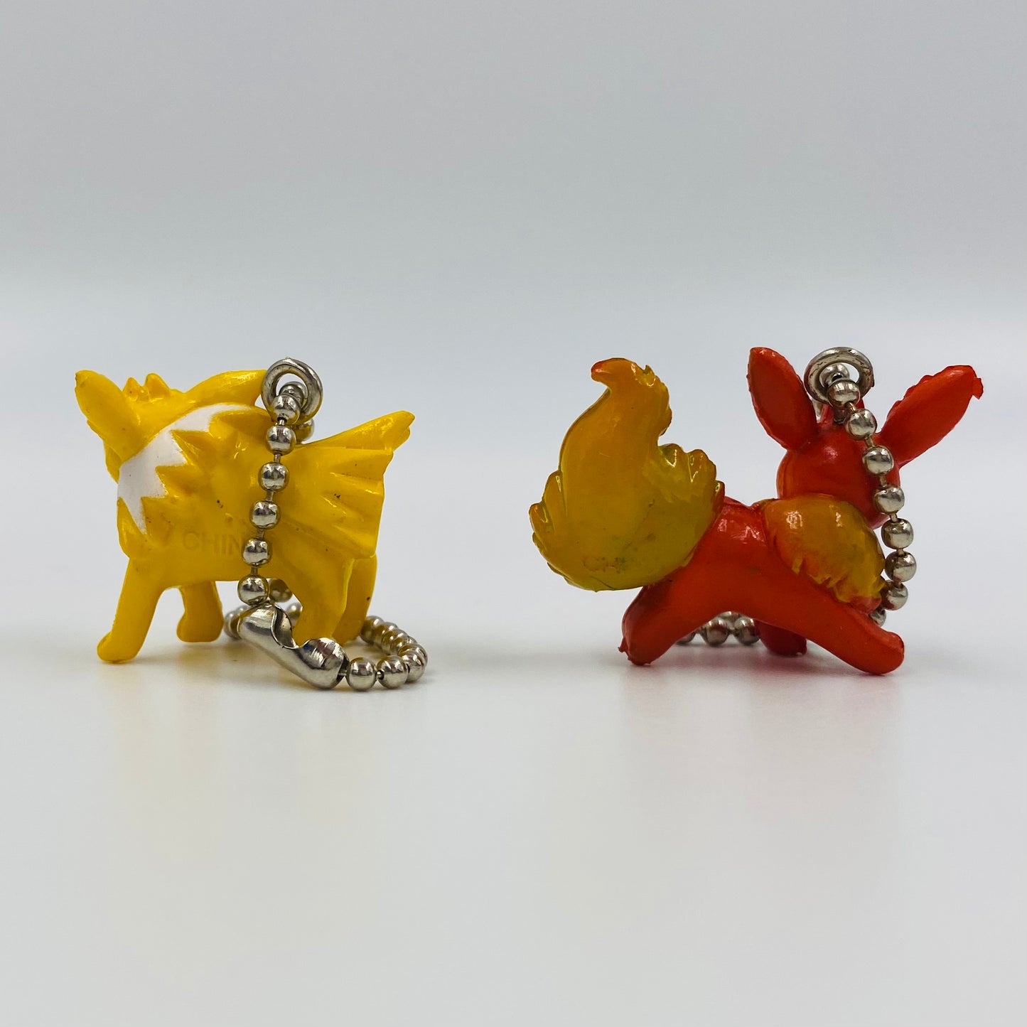 Pokemon keychain 10 piece 2" figurine set (1990's)