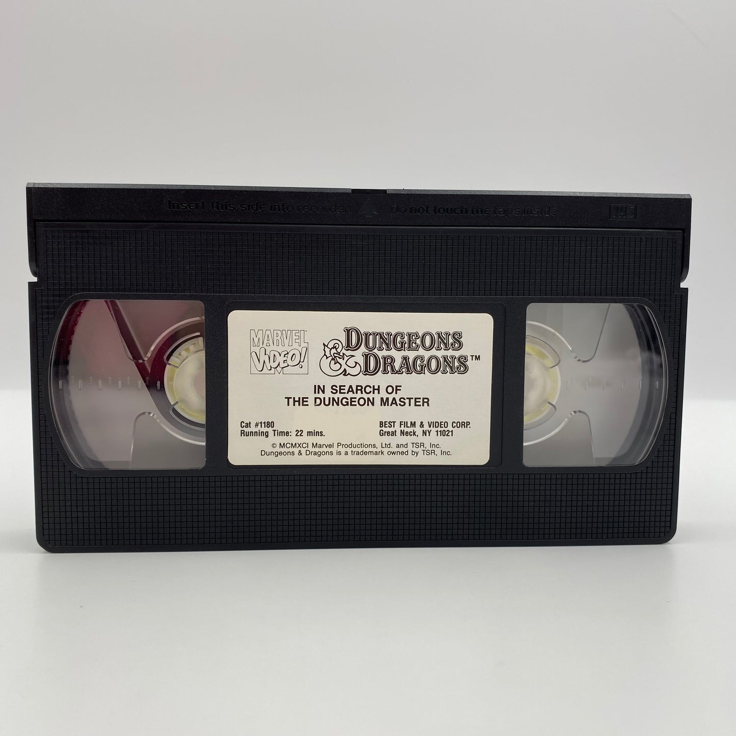 Dungeons & Dragons: In Search of the Dungeon Master VHS tape (1991) Marvel Video!