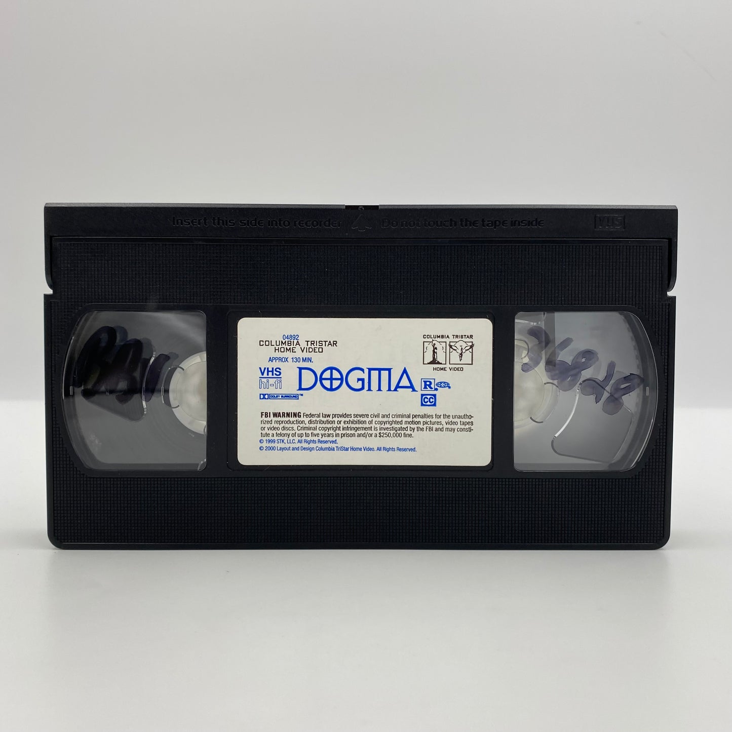 Dogma VHS tape (2000) Columbia Tristar Home Video