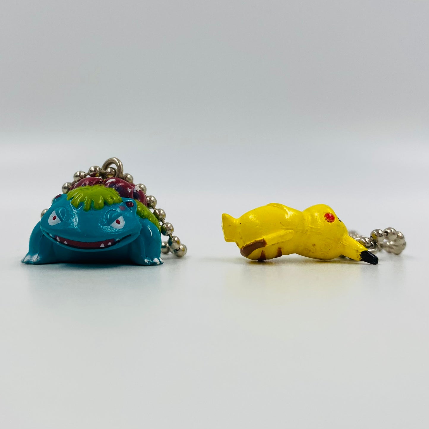 Pokemon keychain 10 piece 2" figurine set (1990's)