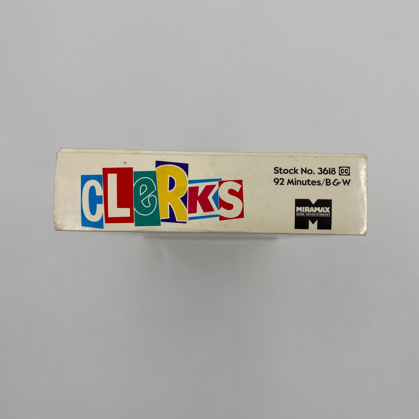 Clerks VHS tape (1995) Miramax Home Entertainment