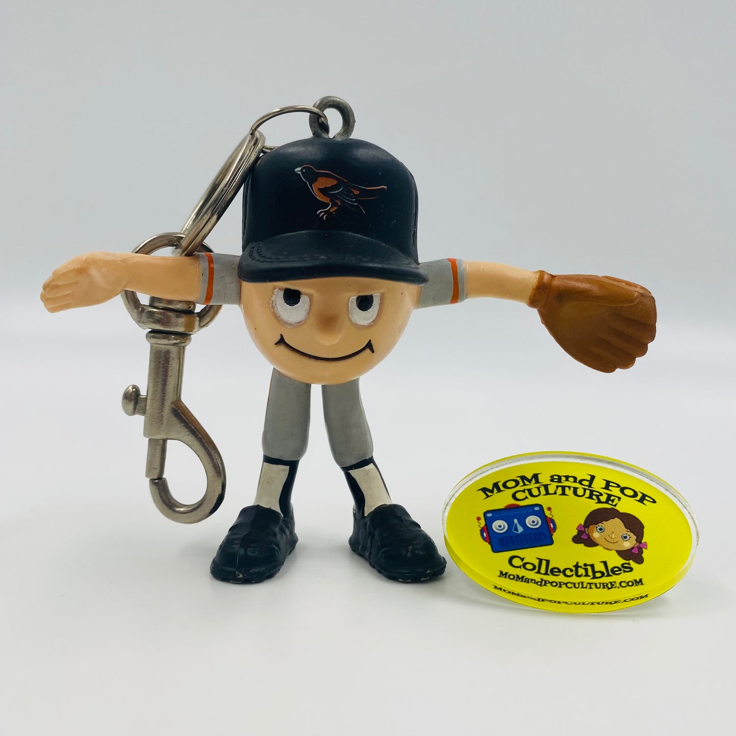 MBP Most Bendable Player Baltimore Orioles 3” bendable figurine keychain (1993) RGA Accessories