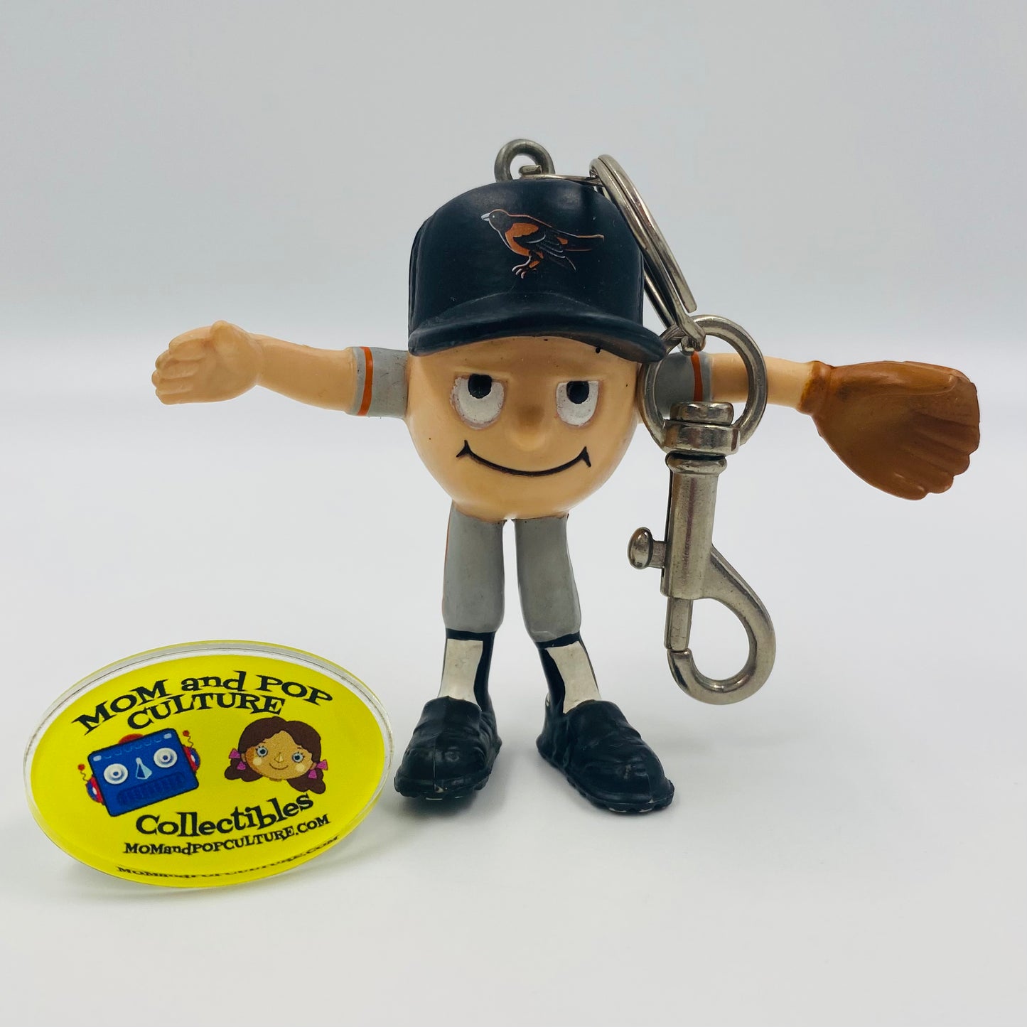 MBP Most Bendable Player Baltimore Orioles 3” bendable figurine keychain (1993) RGA Accessories