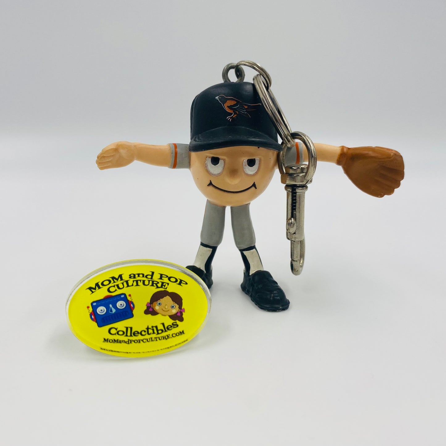 MBP Most Bendable Player Baltimore Orioles 3” bendable figurine keychain (1993) RGA Accessories