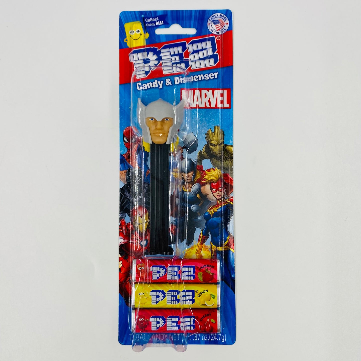 Marvel Thor PEZ dispenser (2021) carded 7.5 China