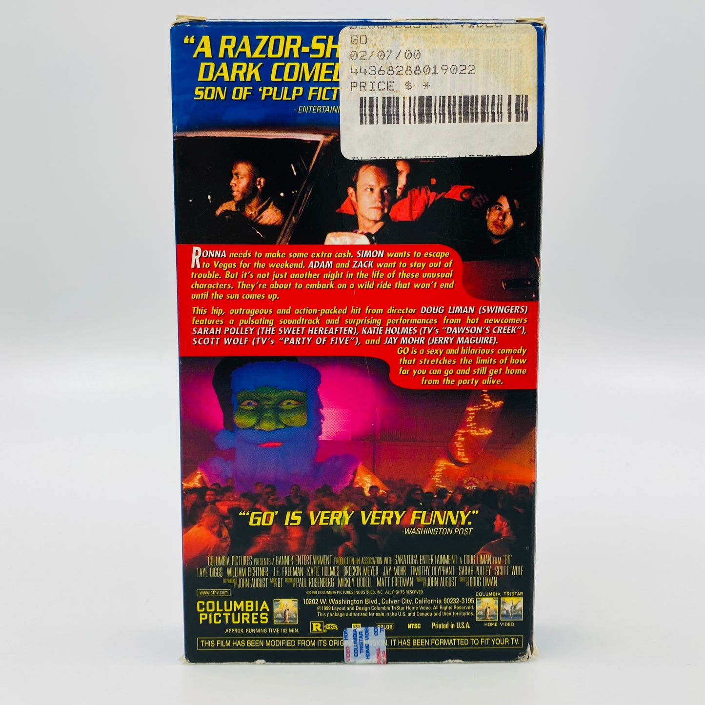 Go VHS tape (1999) Columbia Tristar Home Video