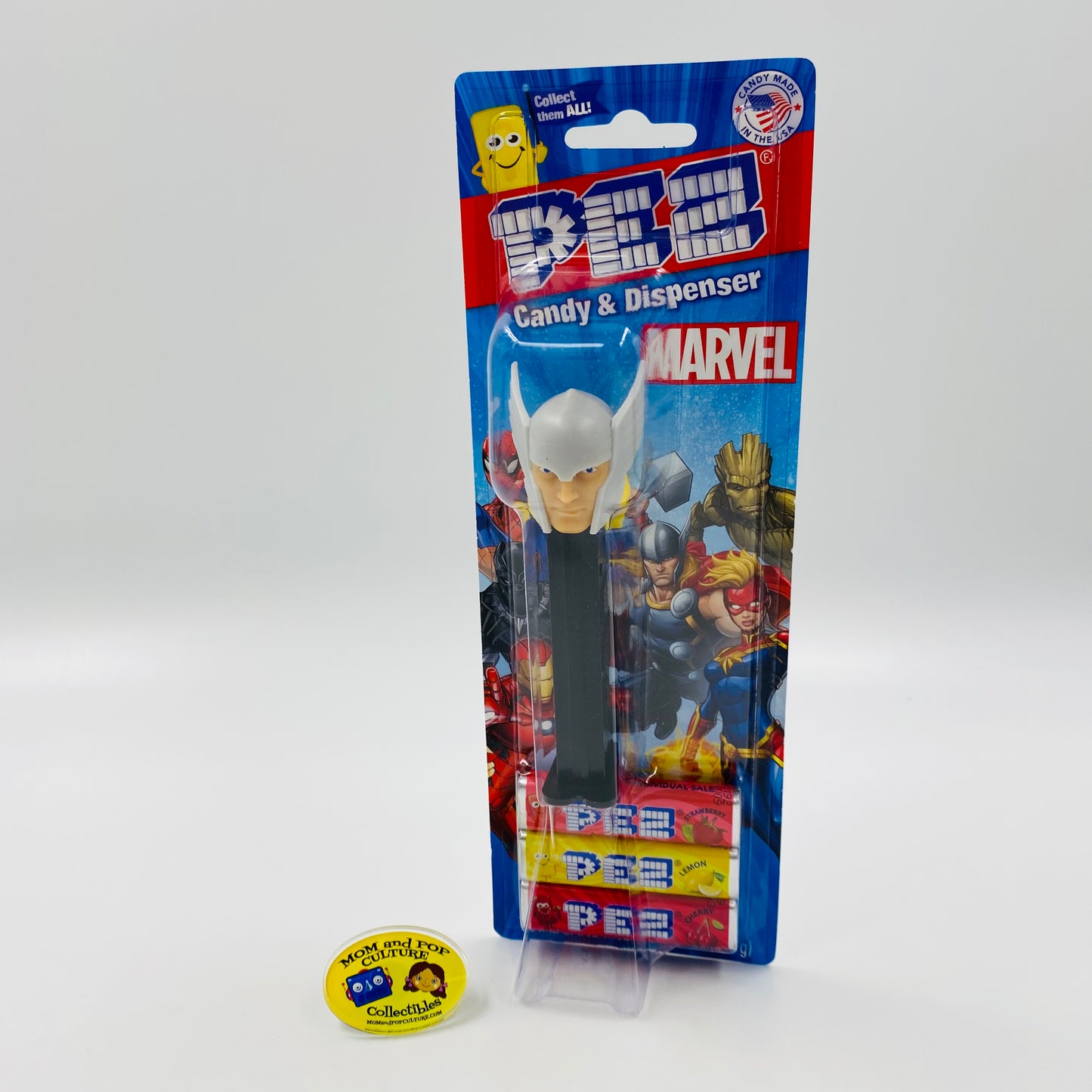 Marvel Thor PEZ dispenser (2021) carded 7.5 China