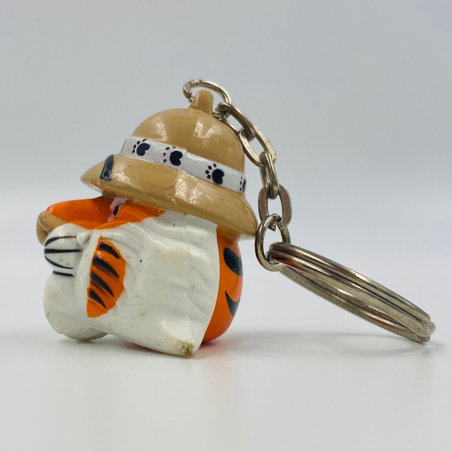 Exxon safari tiger 1.5” keychain (1997) Exxon