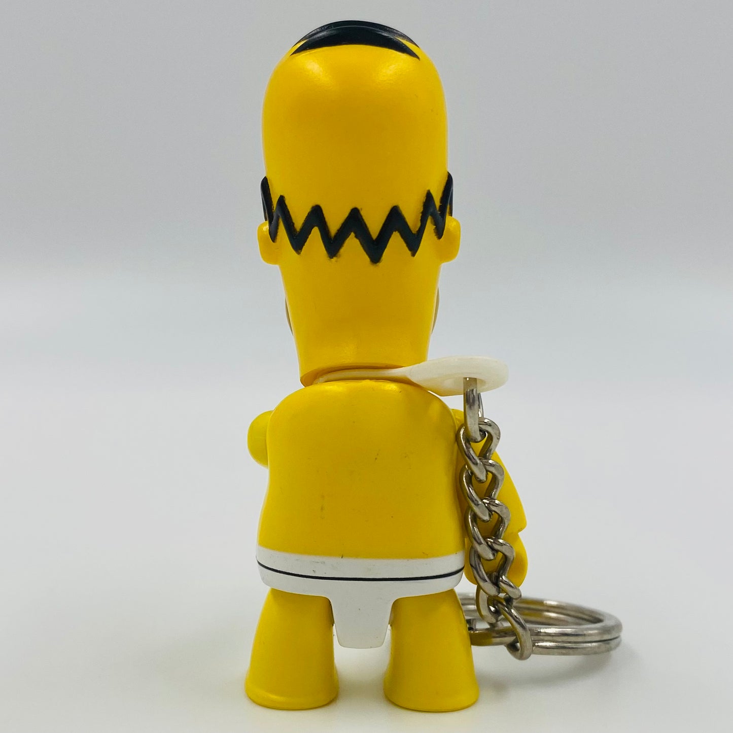 Simpsons Qee Keychain Collection Mania Series Homer 3” mini figure keychain (2008) Toy2R