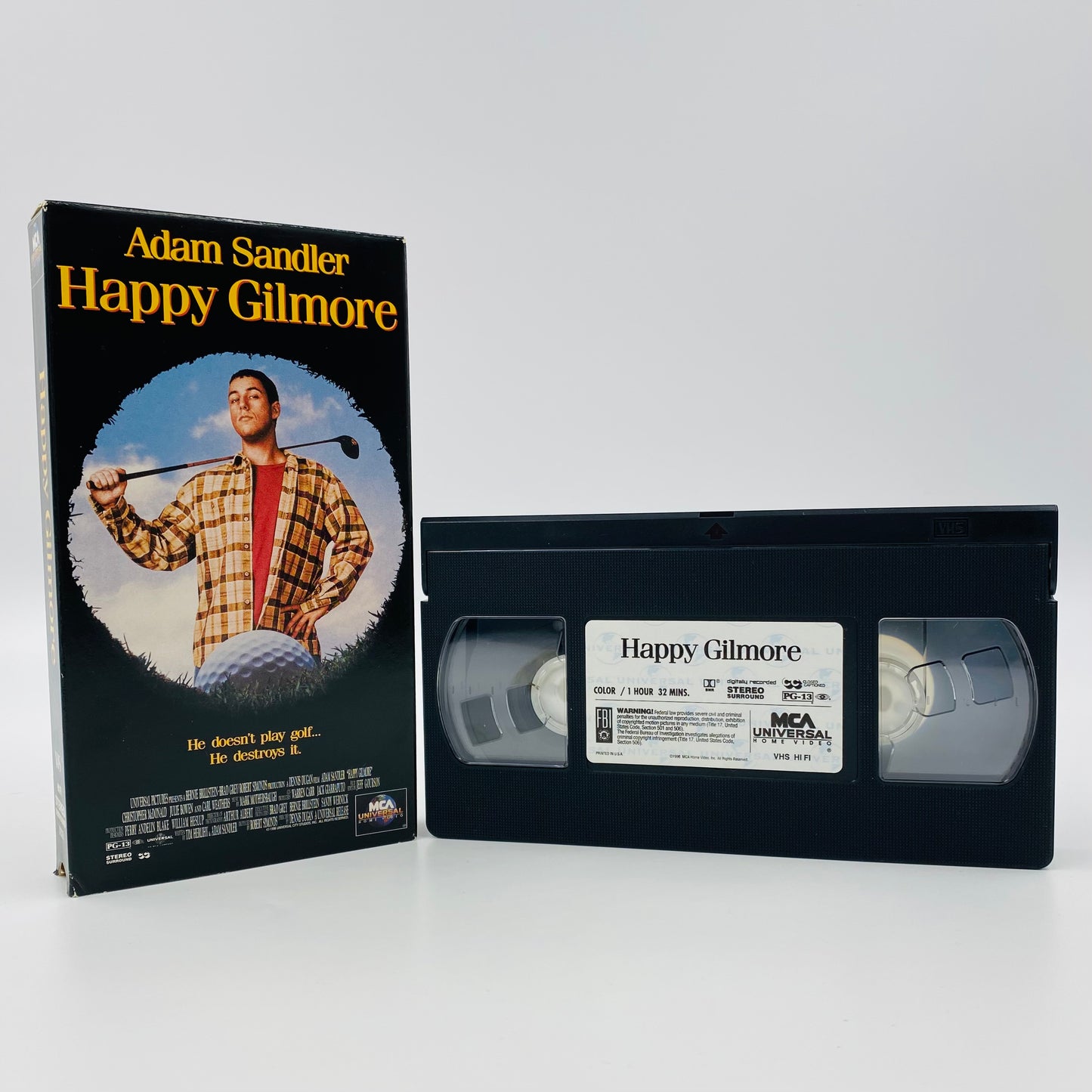 Happy Gilmore VHS tape (1996) MCA/Universal Home Video