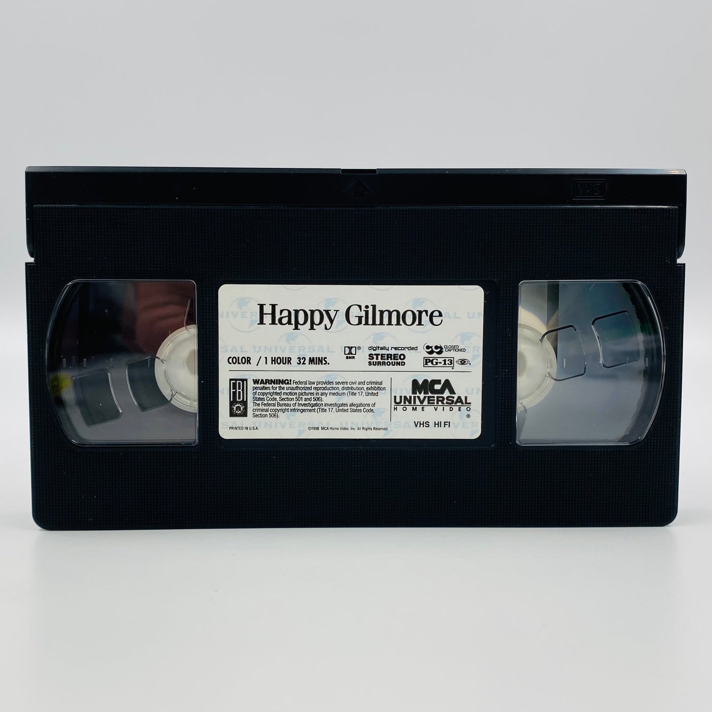 Happy Gilmore VHS tape (1996) MCA/Universal Home Video