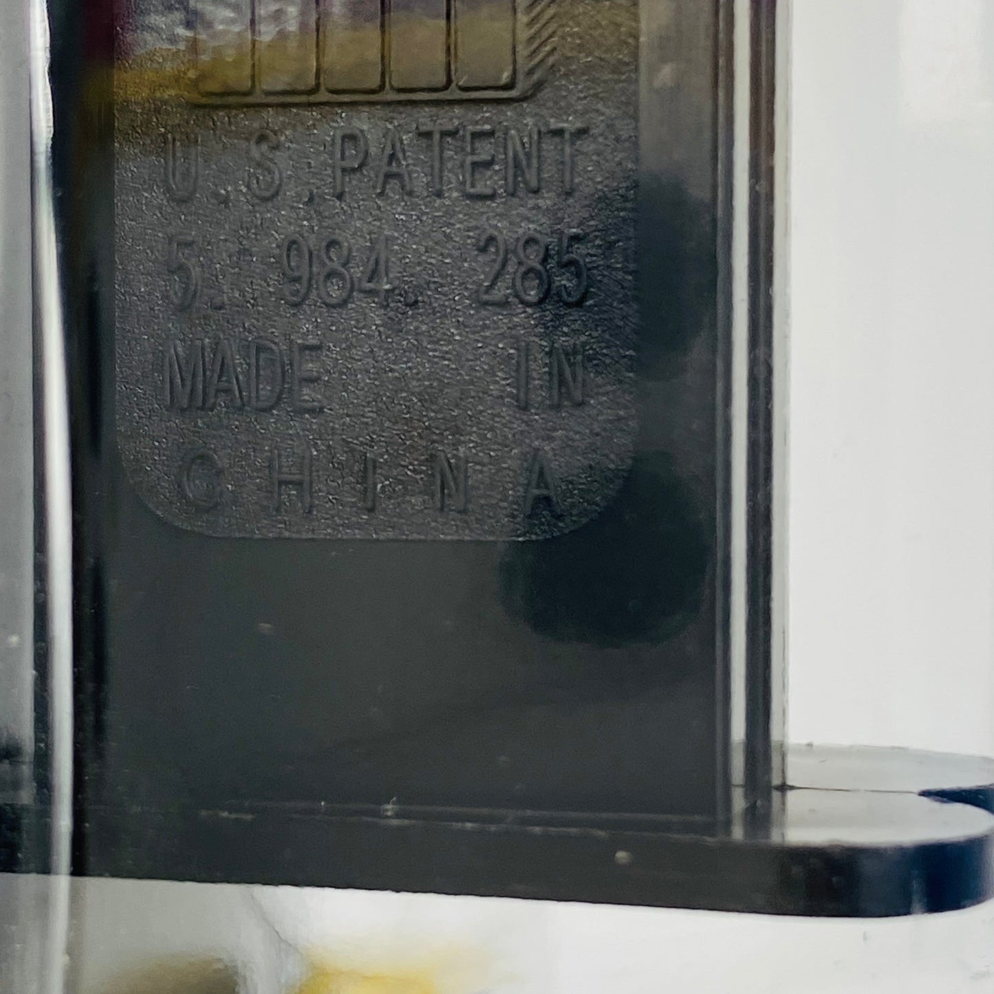 Star Wars Emperor Palpatine Glow in-the-dark Face PEZ dispenser (2005) carded 5.9 China