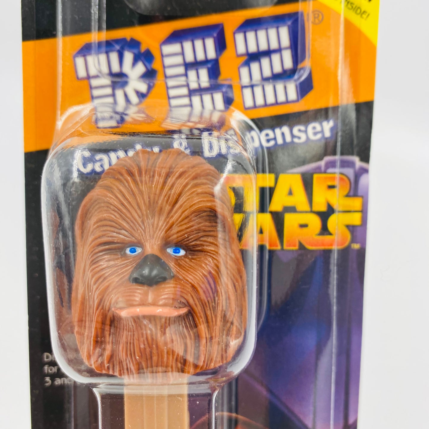 Star Wars Chewbacca PEZ dispenser (2005) carded 5.9 China