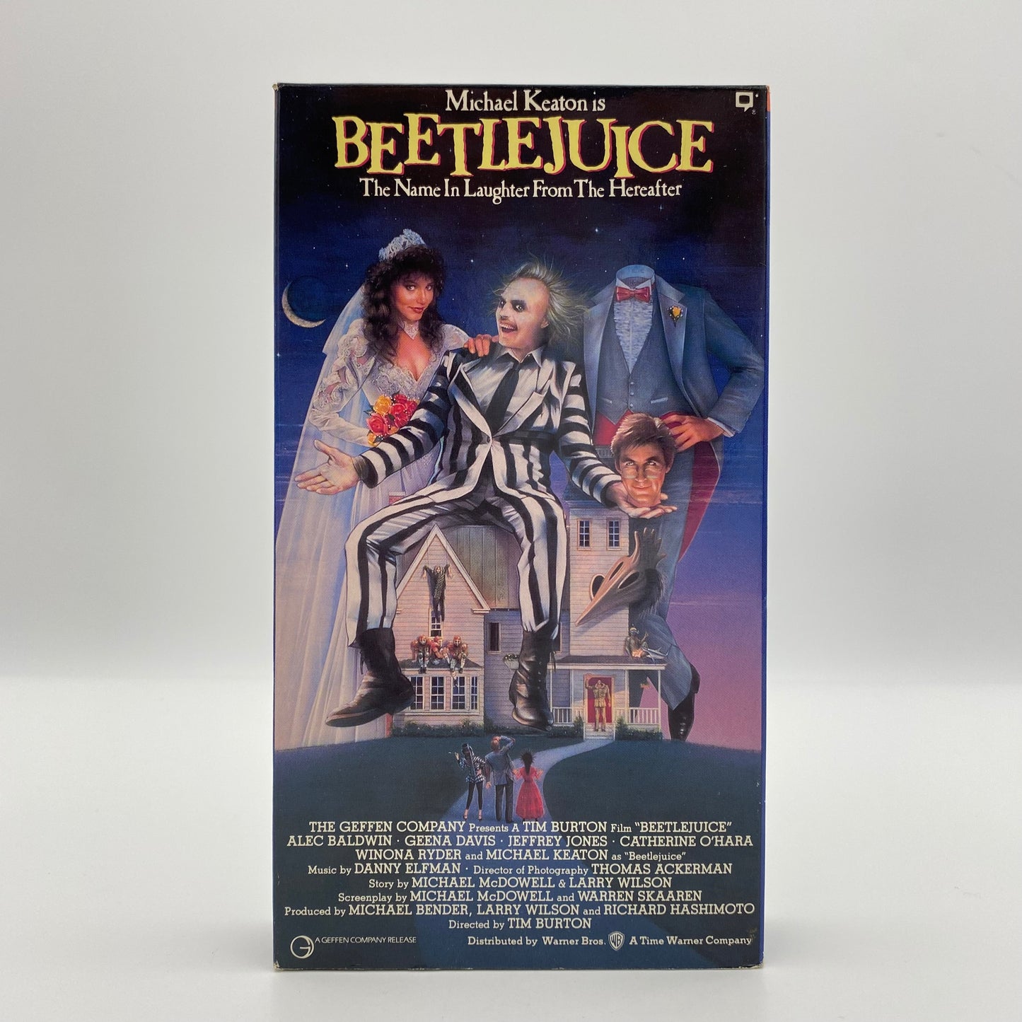 Beetlejuice VHS tape (1991) Warner Home Video