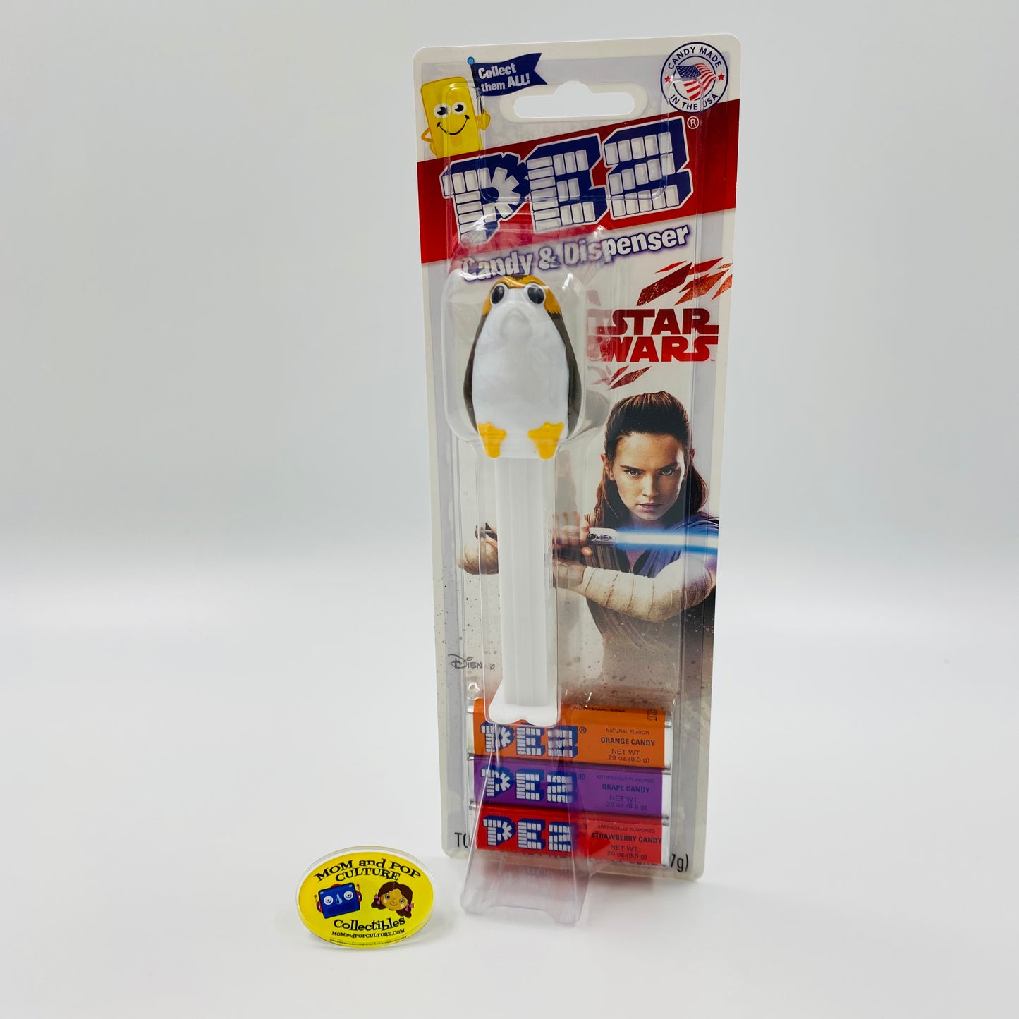 Star Wars Porg PEZ dispenser (2017) carded 7.5 China