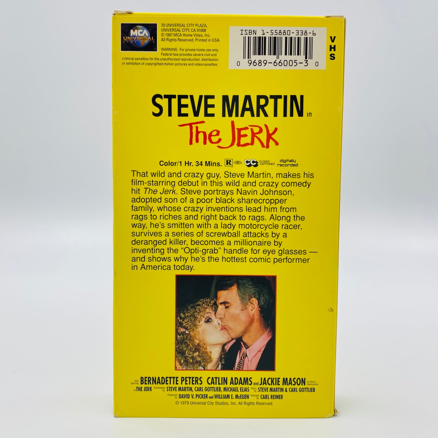 The Jerk VHS tape (1997) MCA/Universal Home Video