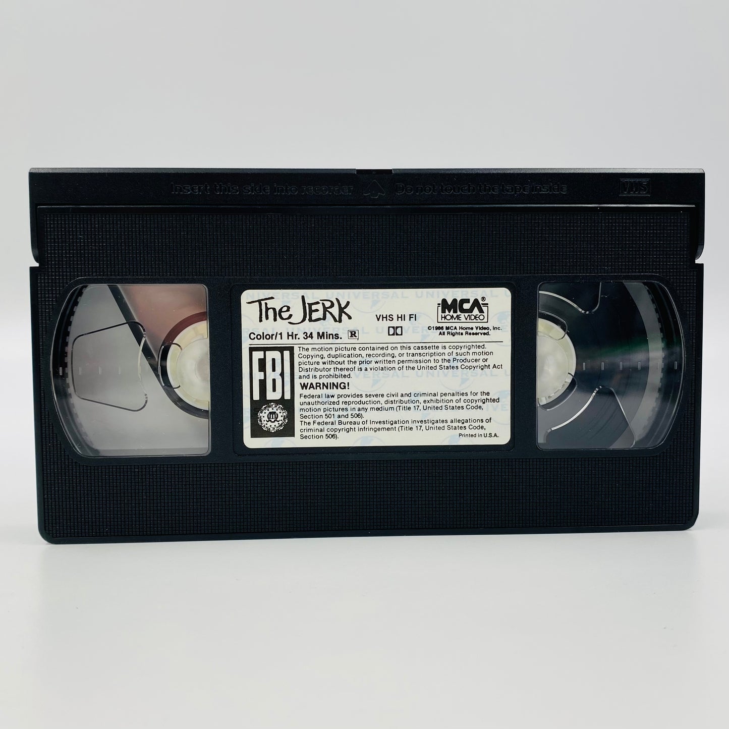 The Jerk VHS tape (1997) MCA/Universal Home Video