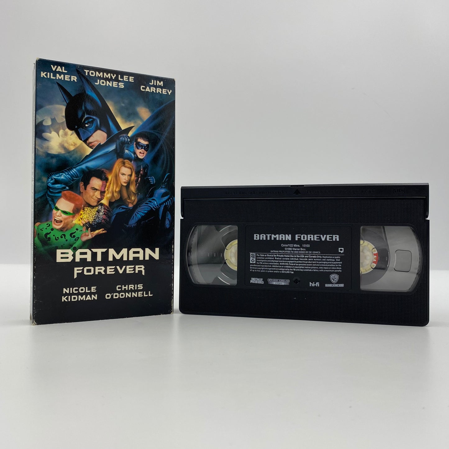 Batman Forever VHS tape (1995) Warner Home Video