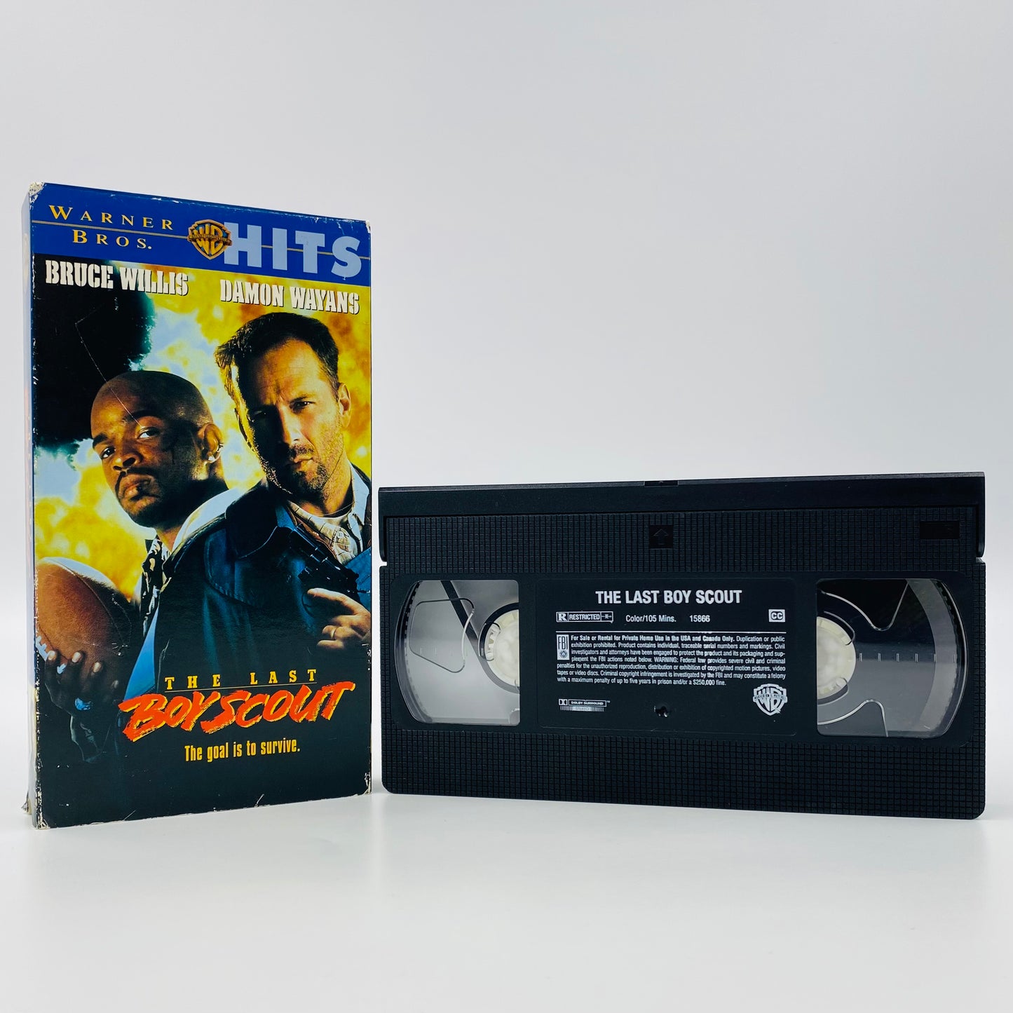 The Last Boy Scout VHS tape (1998) Warner Home Video