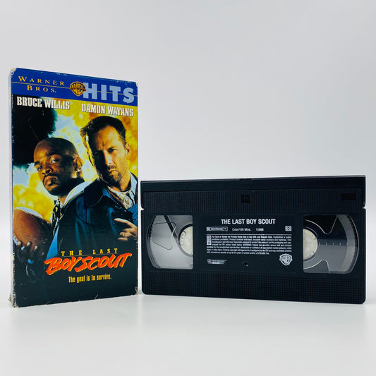 The Last Boy Scout VHS tape (1998) Warner Home Video