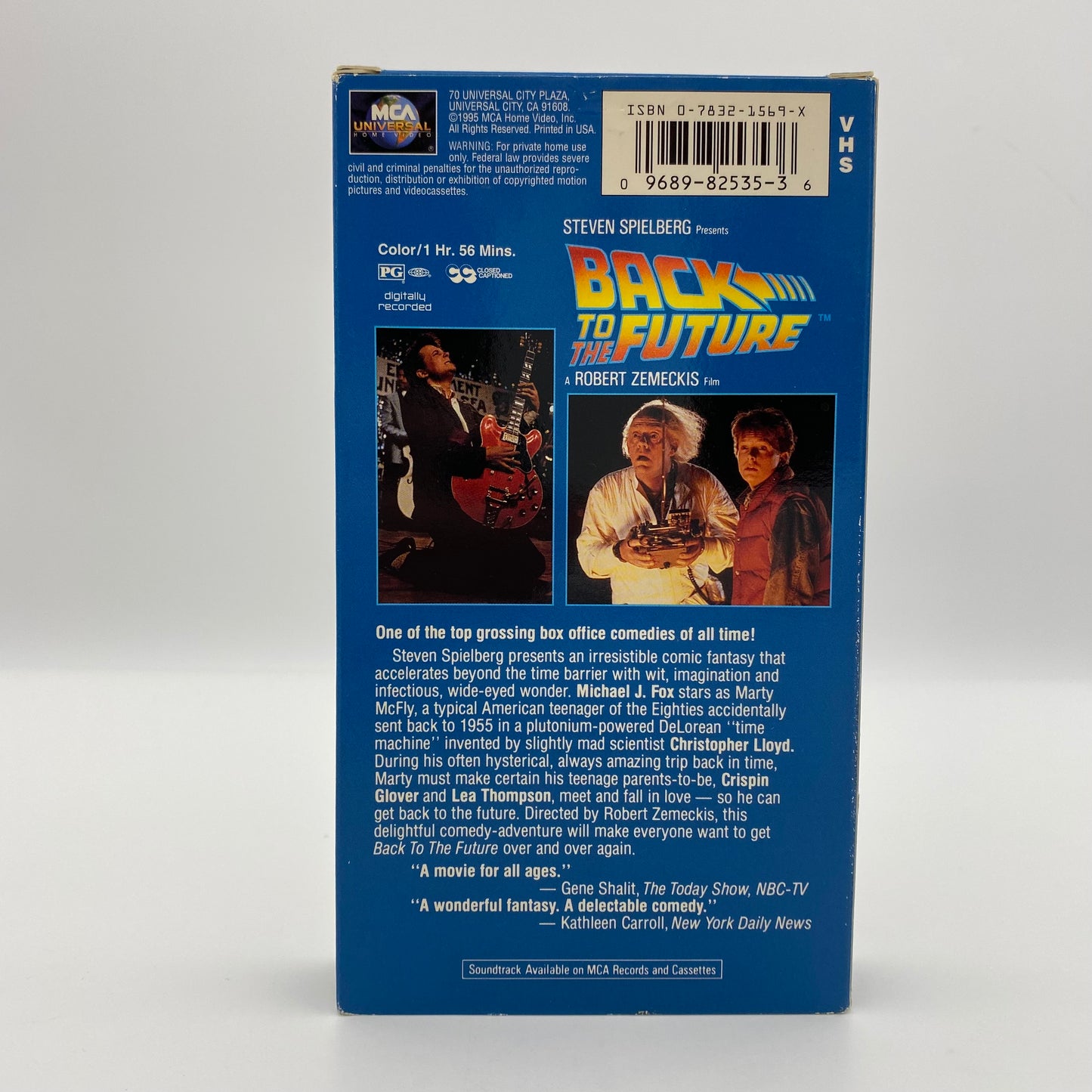 Back to the Future VHS tape (1995) MCA Universal Home Video