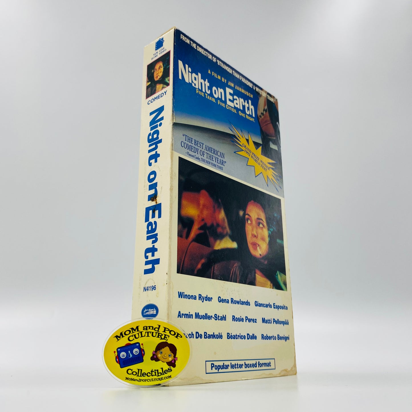 Night on Earth VHS tape (1992) New Line Home Video