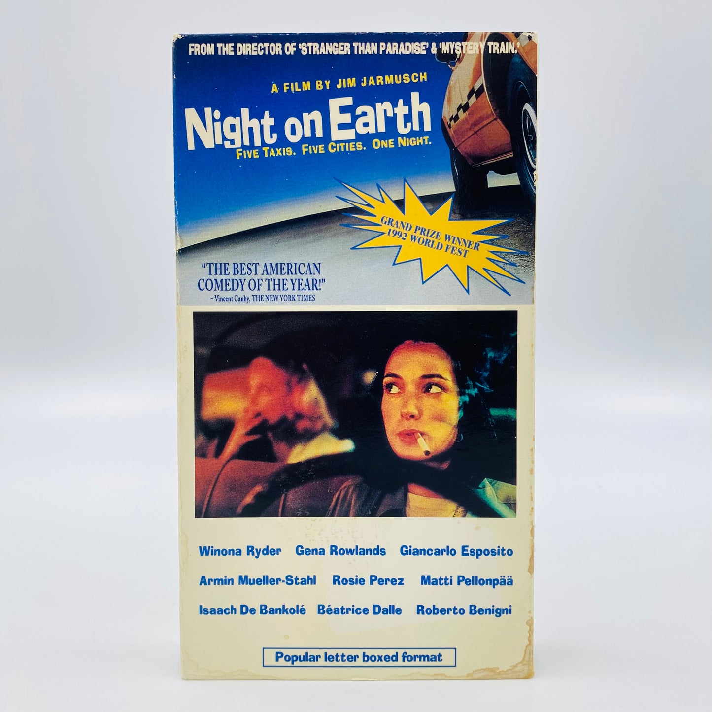 Night on Earth VHS tape (1992) New Line Home Video